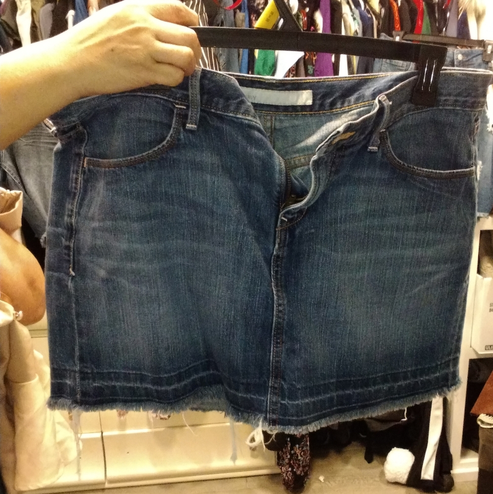 Denim Mini Skirt
